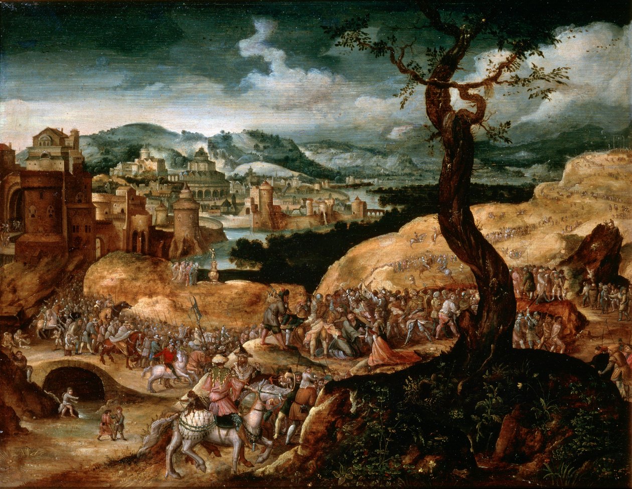 The Passion of Christ, begyndelsen af det 16. århundrede af Joachim Patinir