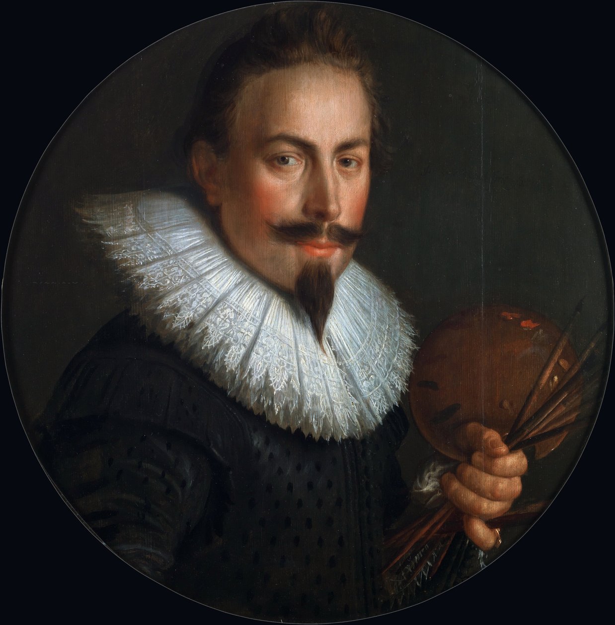 Portræt af Peter Wtewael 1596-1660, 1628. af Joachim Wtewael or Utewael