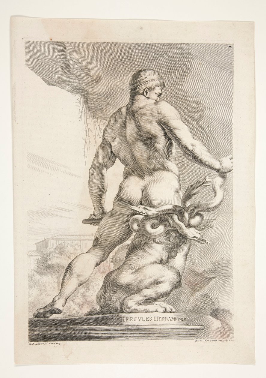 Hercules Hydramuvince (Hercules og Hydraen) af Joachim von Sandrart