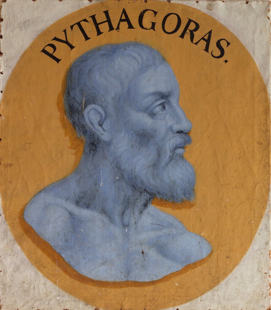 Pythagoras fra Samos, ca. 1650-1660. af Joachim von Sandrart