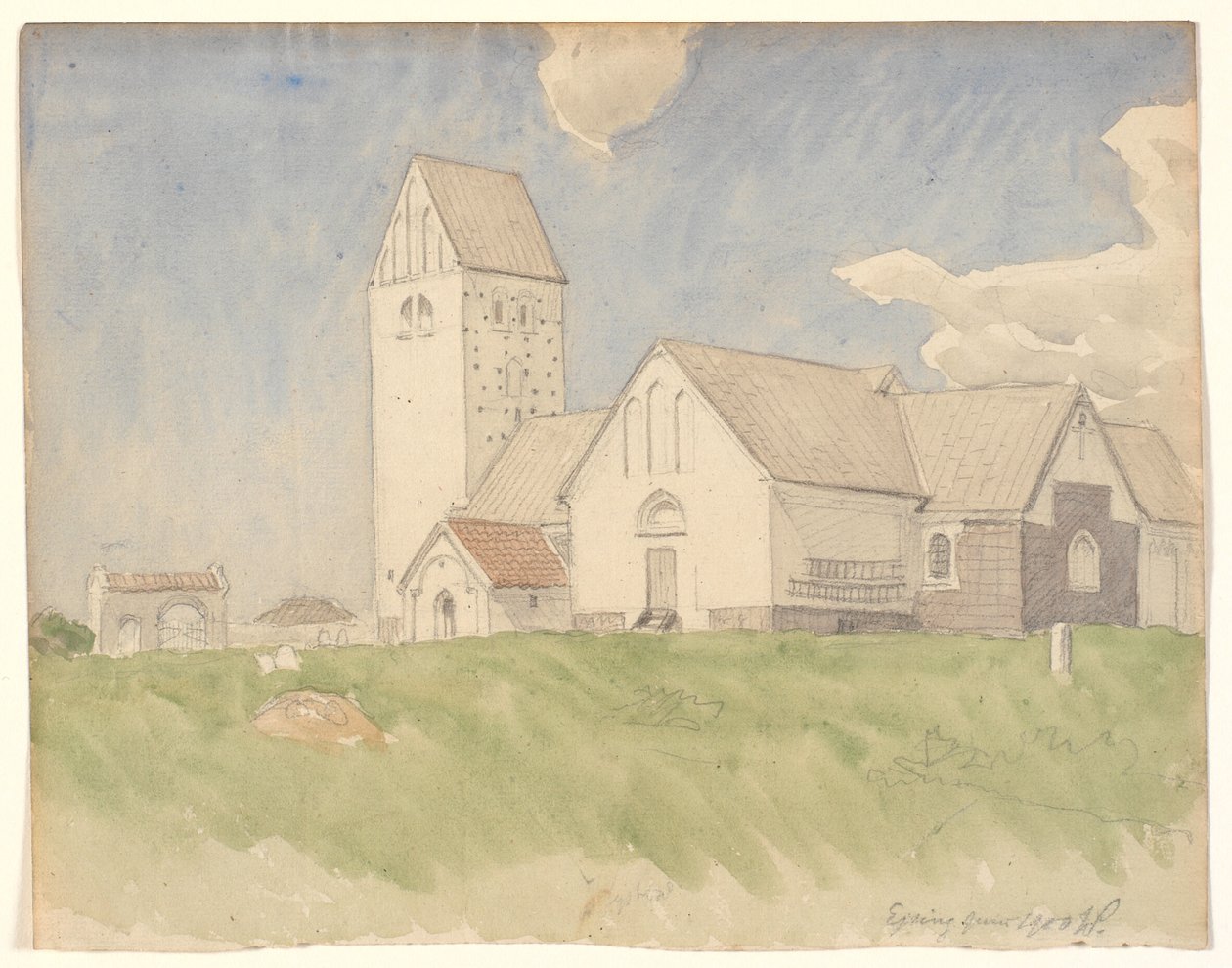 Ejsing Kirke af Joakim Frederik Skovgaard