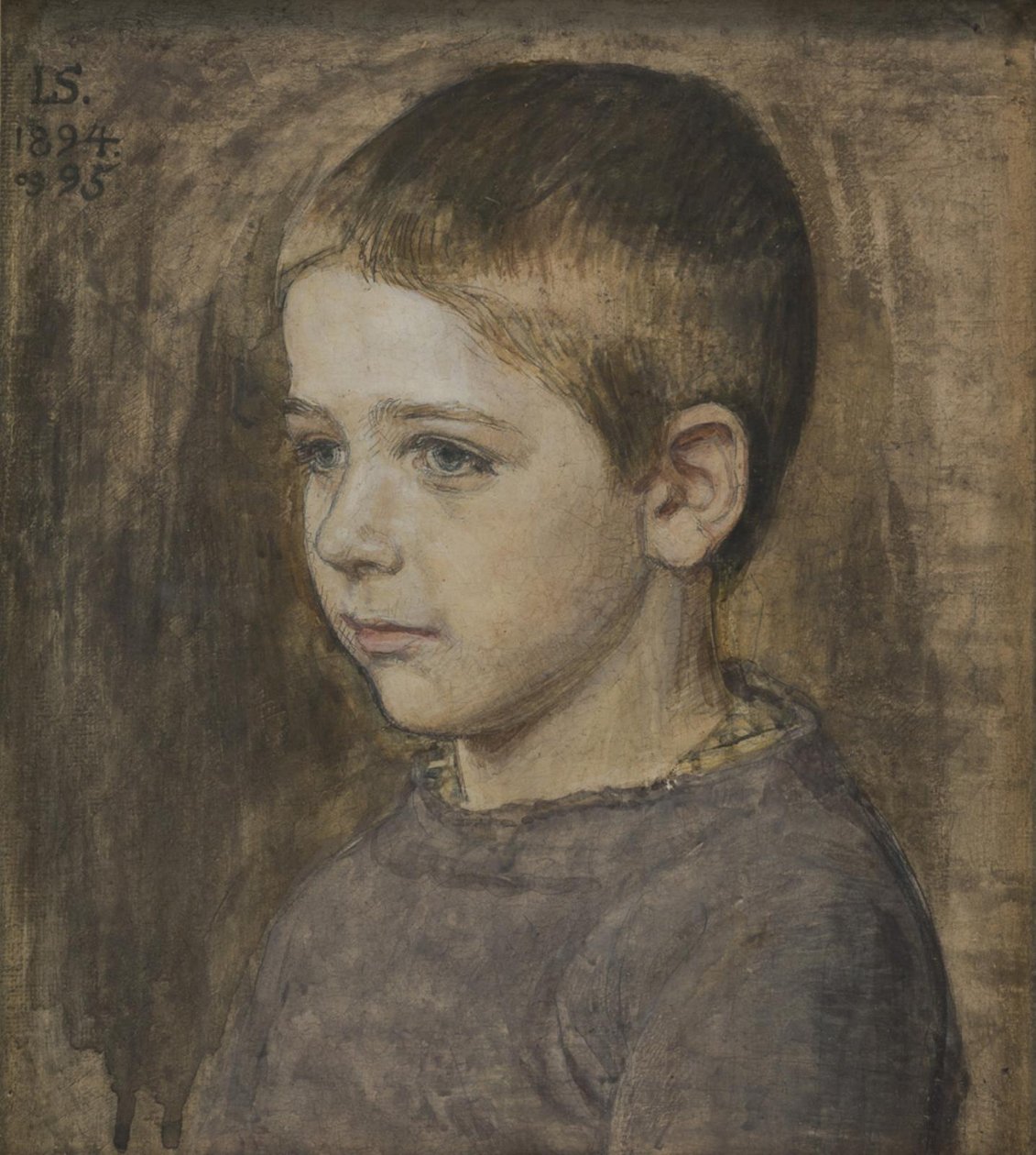 Kunstnerens søn, Peter af Joakim Frederik Skovgaard