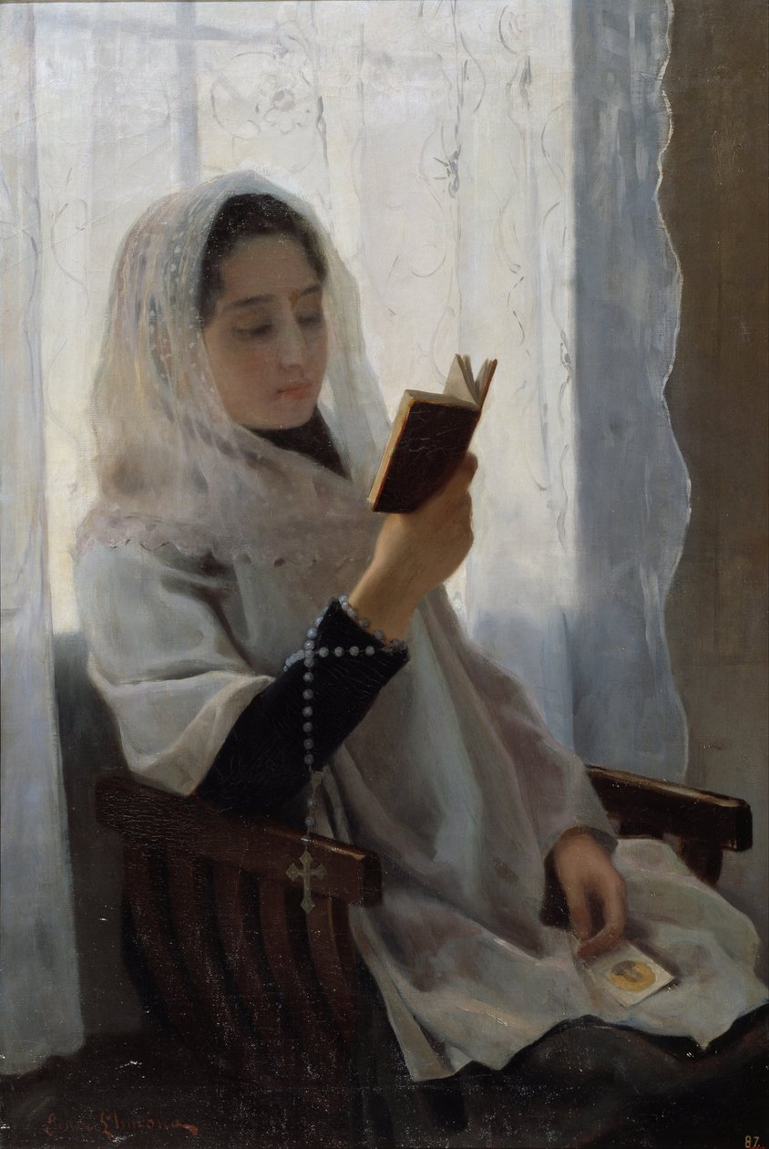 Læsning af Joan Llimona