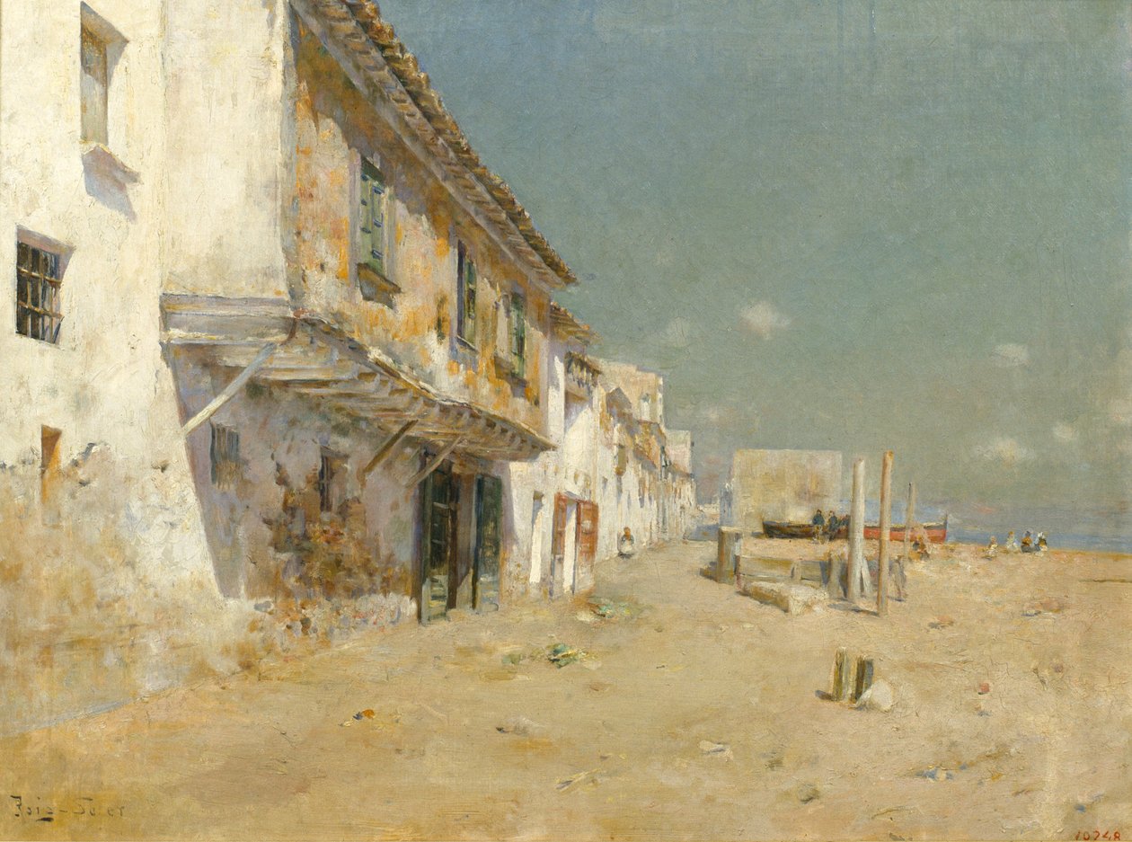 Blanes-stranden af Joan Roig i Soler