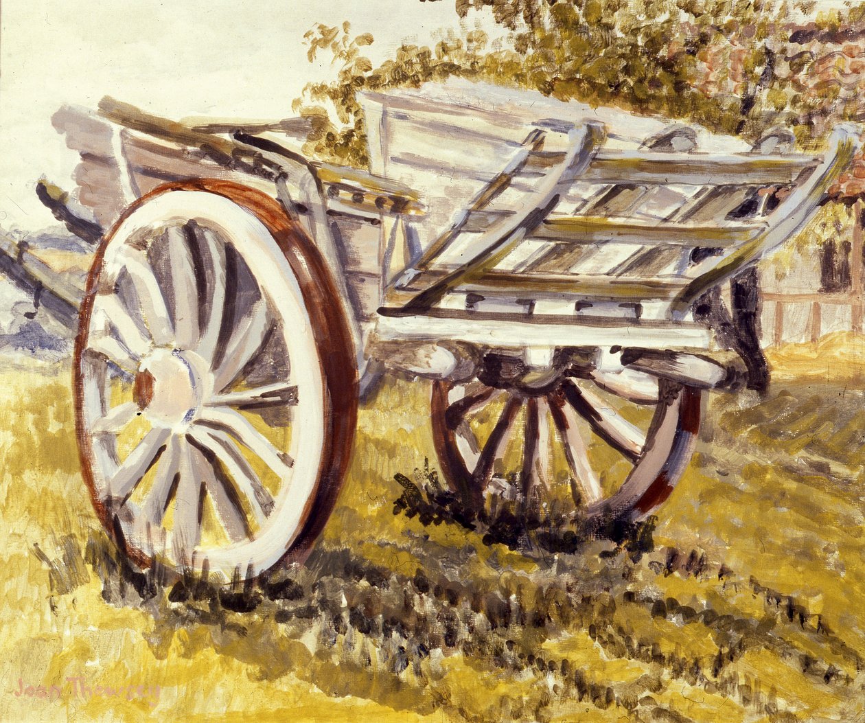 Farm Cart, Suffolk, 2012 af Joan Thewsey