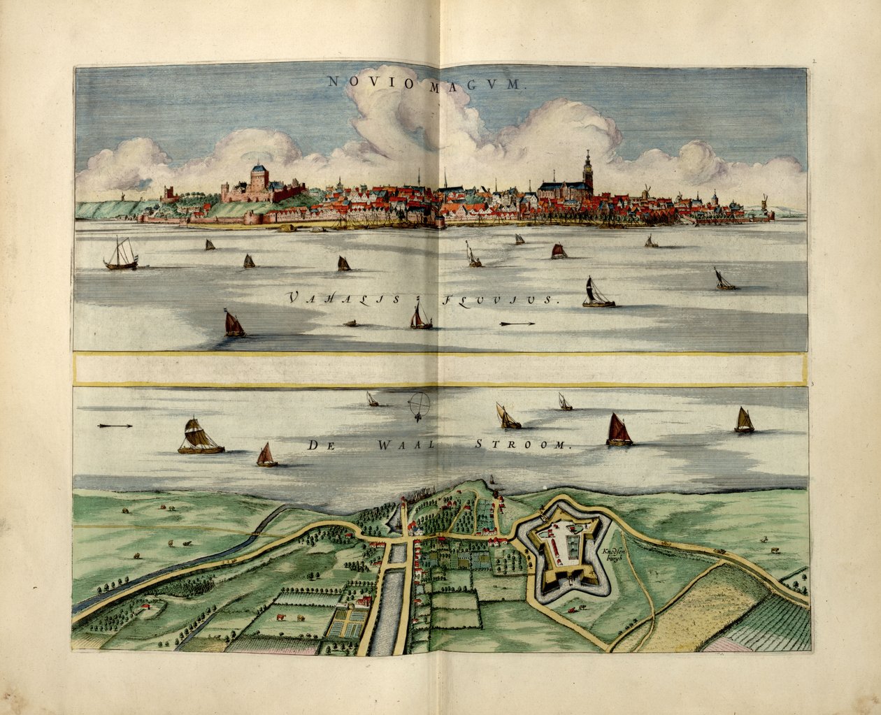 121.1 Dato fra Koemans Atlantes Neerlandici fra listen over borgermestre valgt i 1652 i teksten om Delft. Tilgængelig også via Library of Congress-webstedet som et rasterbillede. Indgraveret titelblad med bogtrykstitel påklistret. LC kopi bo af Joan Blaeu