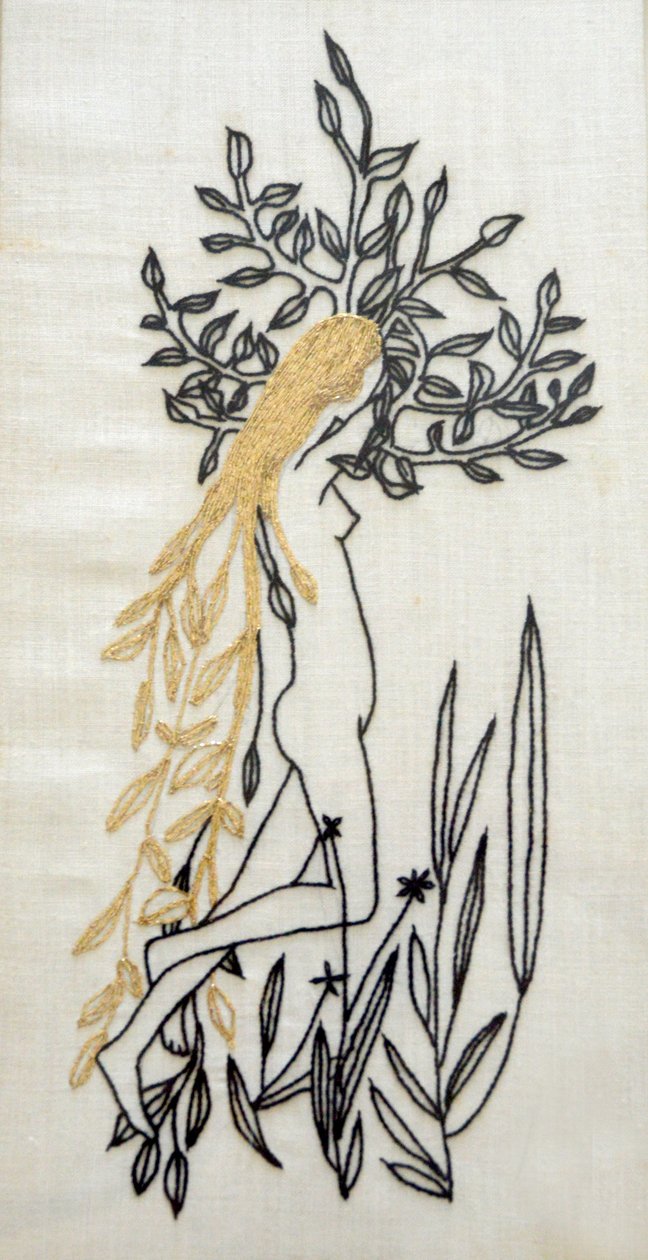Daphne, (broderi) af Joan Thewsey
