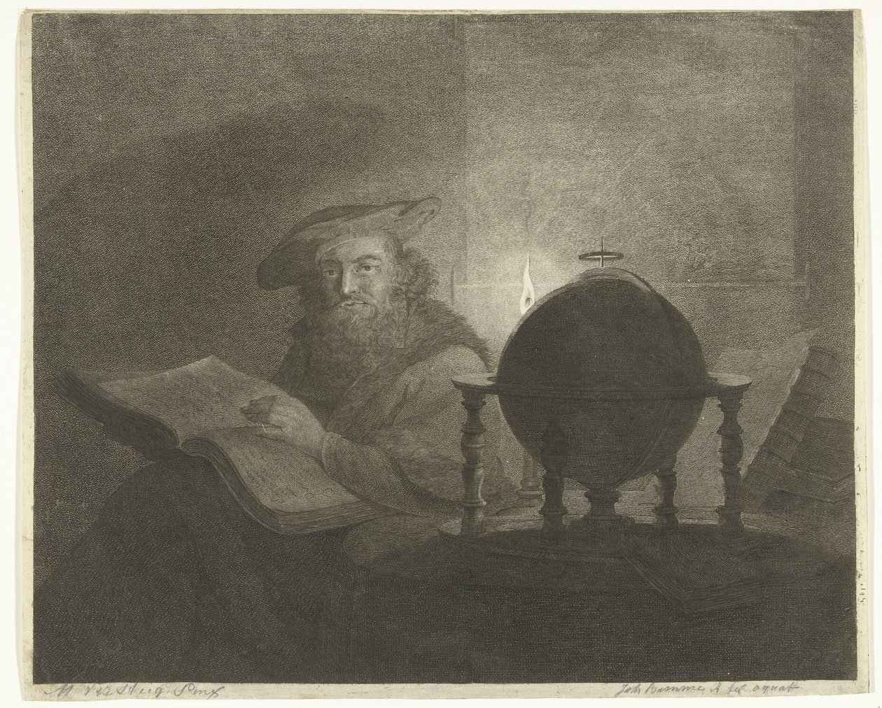 En lærd ved levende lys af Joannes Bemme