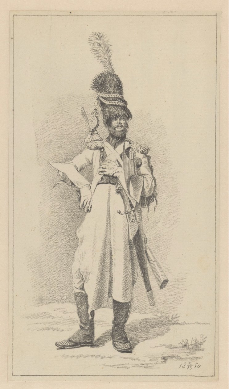 Sappeur i Napoleonshæren af Joannes Pieter Visser Bender