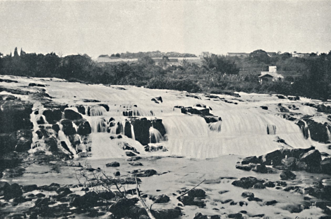 Piracicaba vandfald, 1895 af Joao Pompe