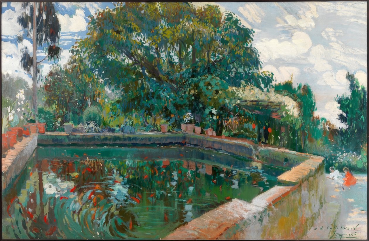 Can Pau Segimons pool af Joaquim Mir i Trinxet