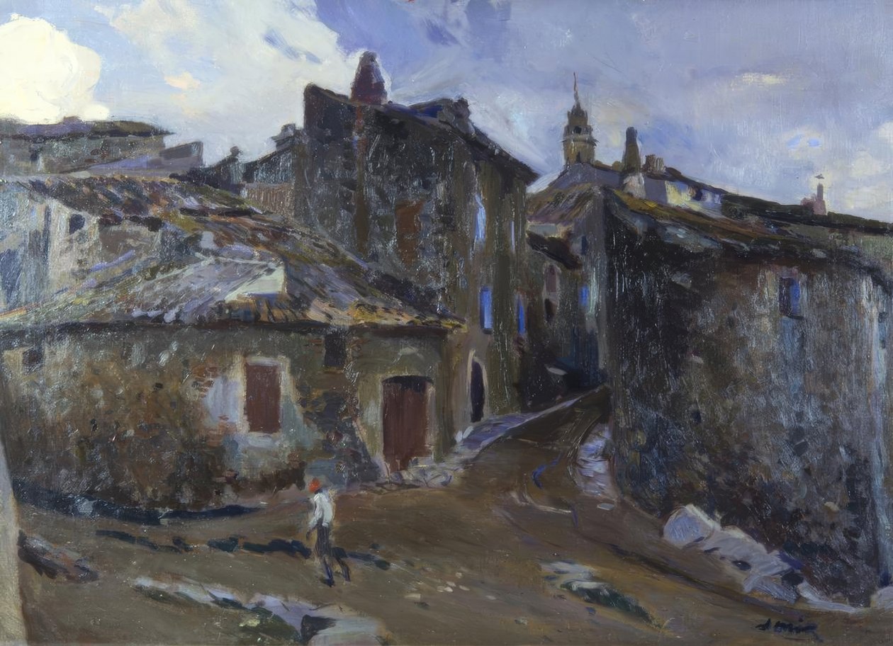 Regnvejrsdag af Joaquim Mir i Trinxet