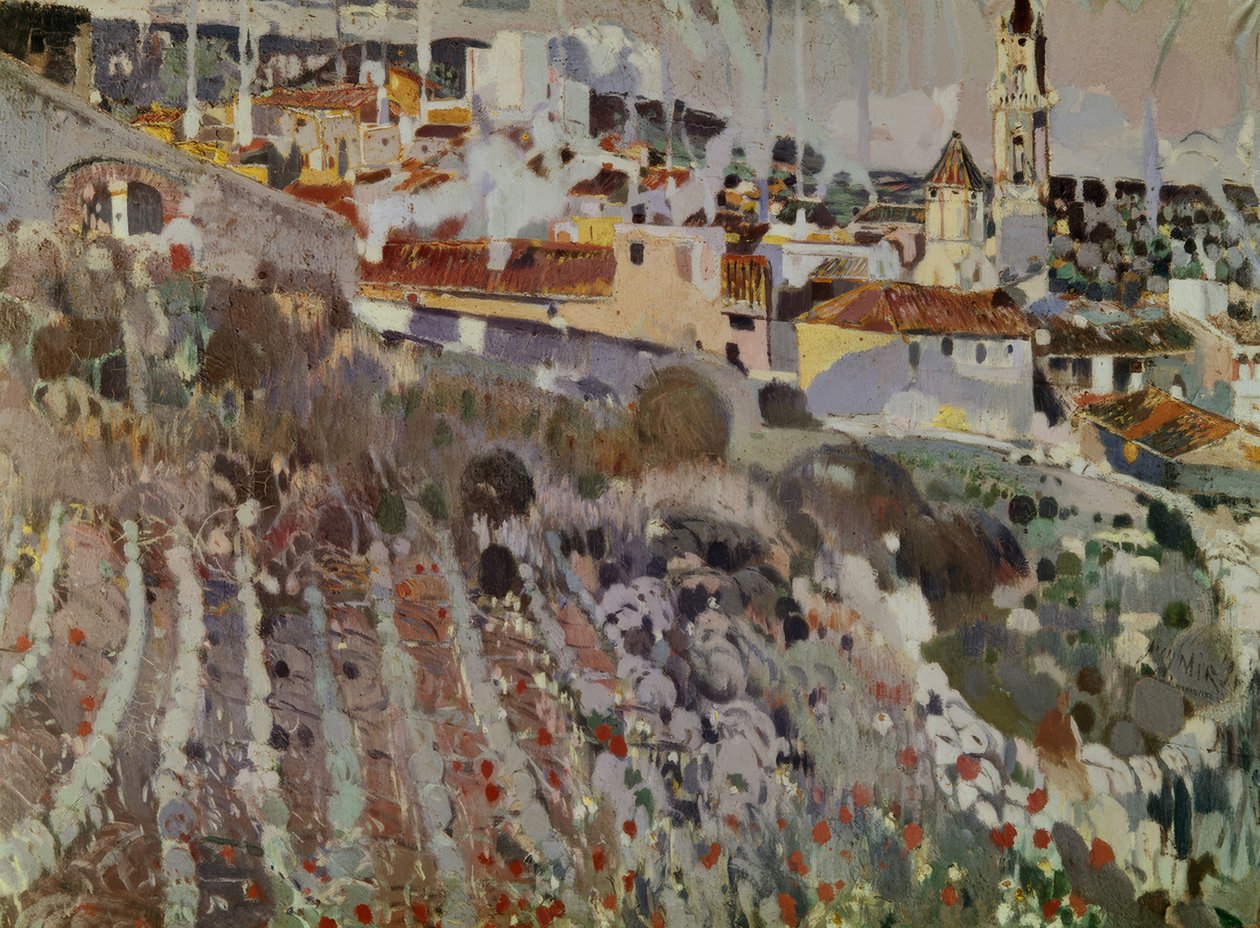 Terrasse landsby af Joaquim Mir i Trinxet