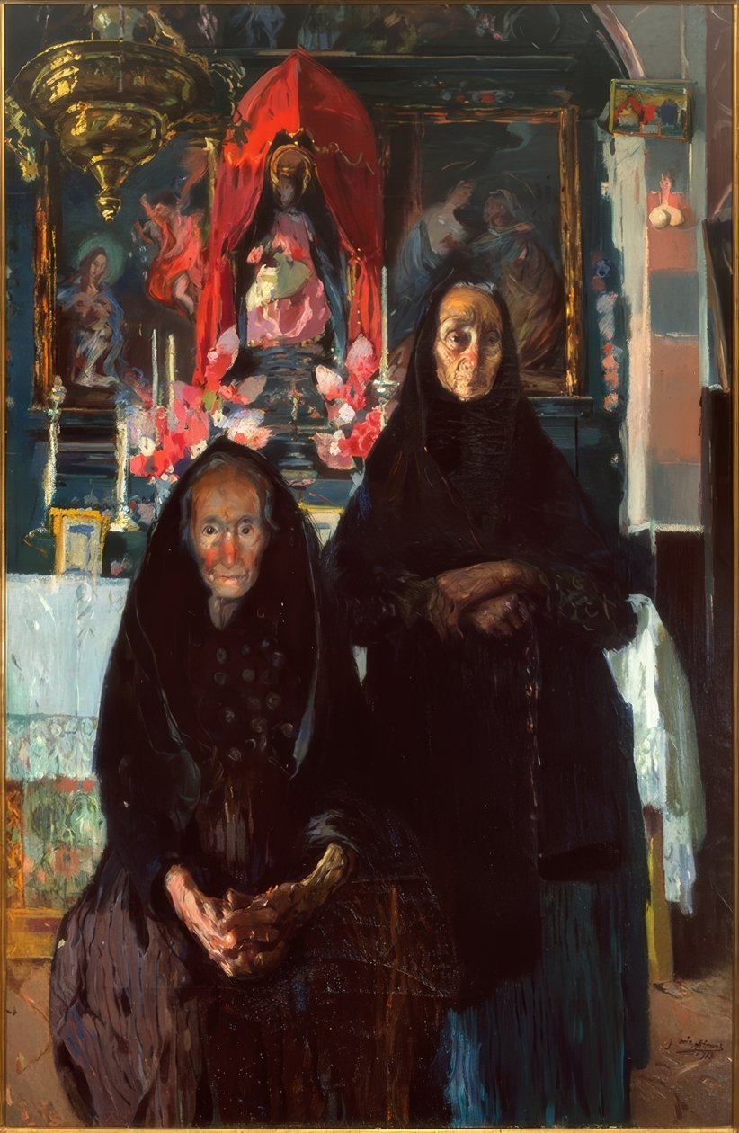 De gamle Kvinder af Joaquim Mir i Trinxet