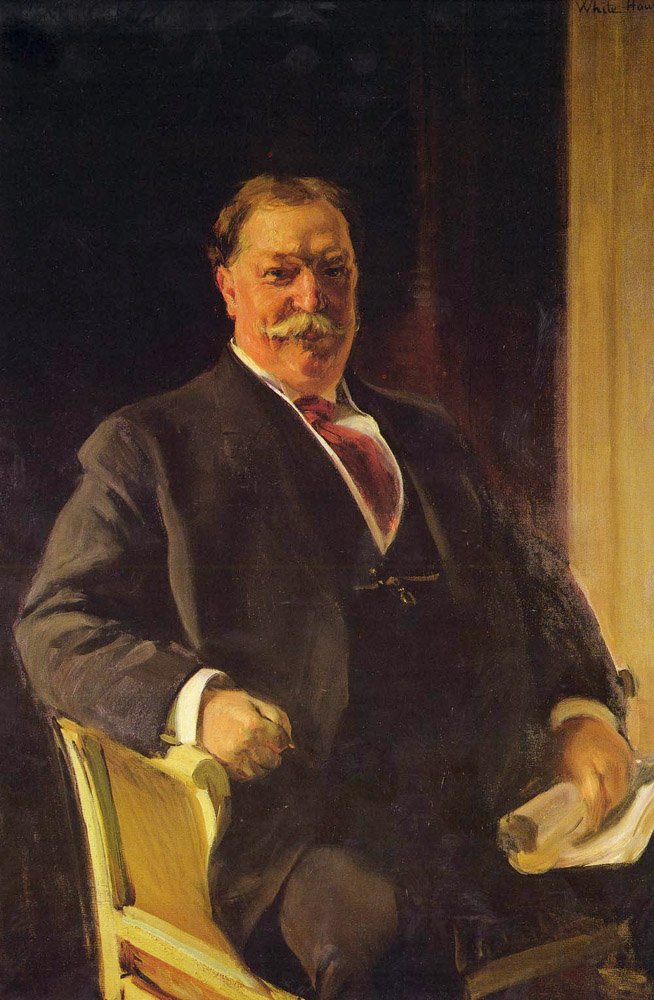 Retrato del Sr. Taft, Presidente de los Estados Unidosn English: Portrait of Mr. Taft, President of the United Statesn English: Portrait of Mr. Taft, President of the United States of America af Joaquín Sorolla