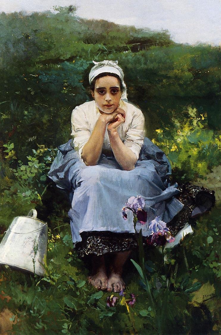 Mælkepigen af Joaquín Sorolla