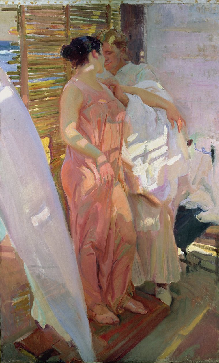 Efter Badet af Joaquin Sorolla y Bastida