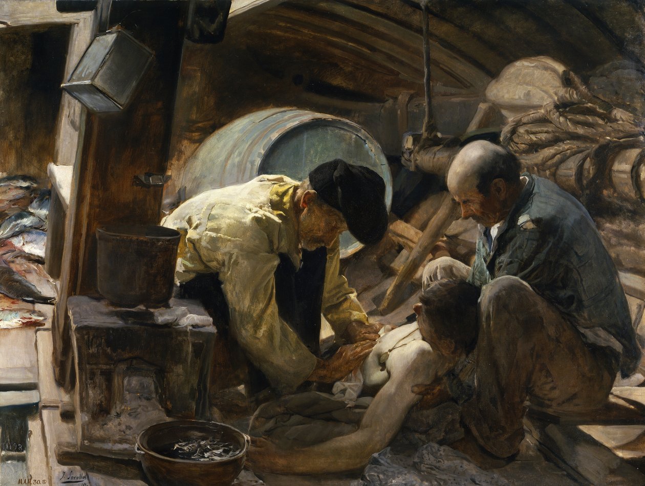 Og de siger stadig, at fisk er dyrt af Joaquín Sorolla