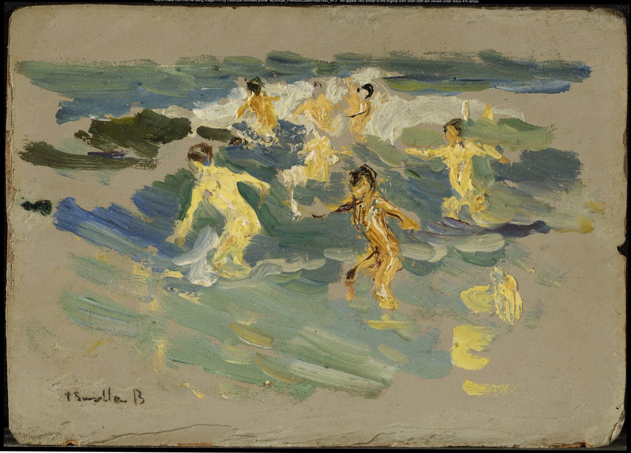 Strand ved Valencia, ca. 1904 af Joaquín Sorolla