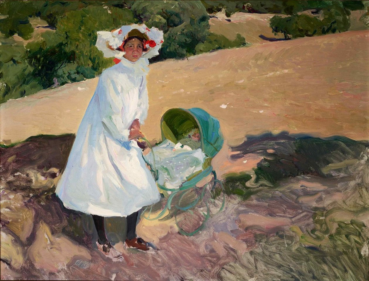 Elena i El Pardo, 1907. af Joaquin Sorolla y Bastida