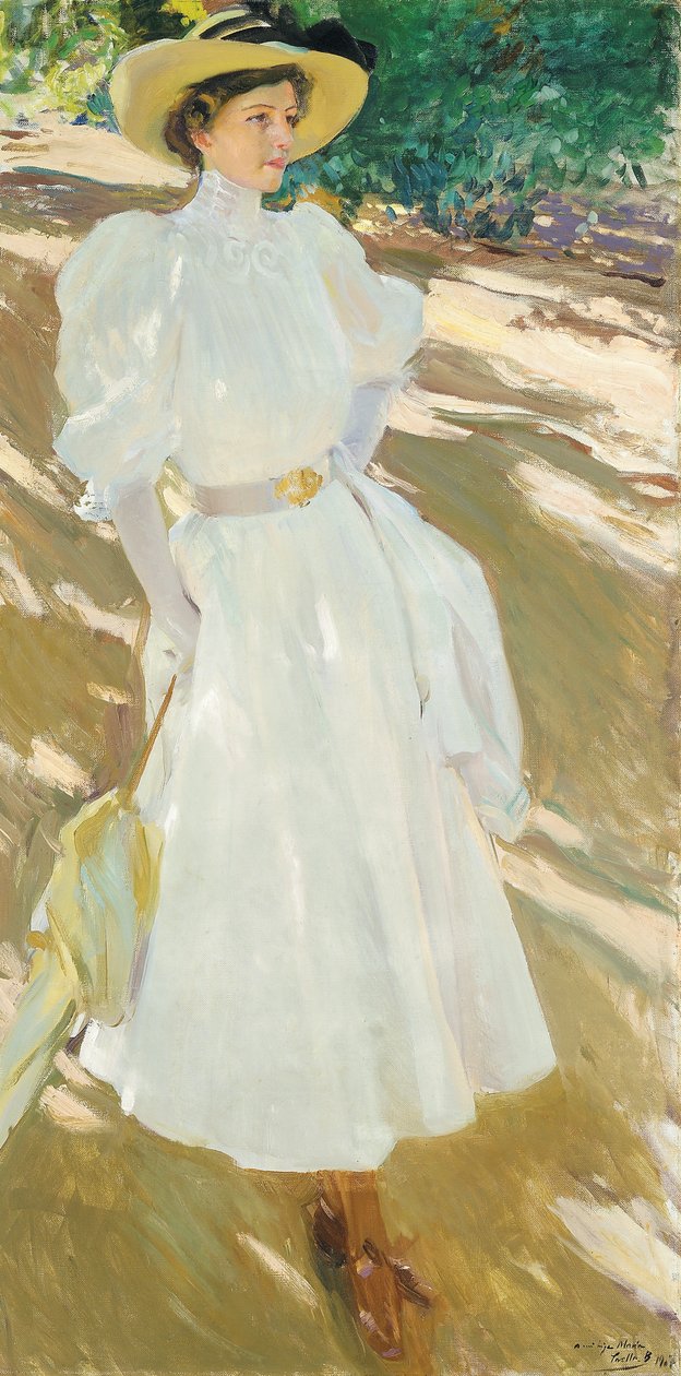 Maria på La Granja af Joaquín Sorolla