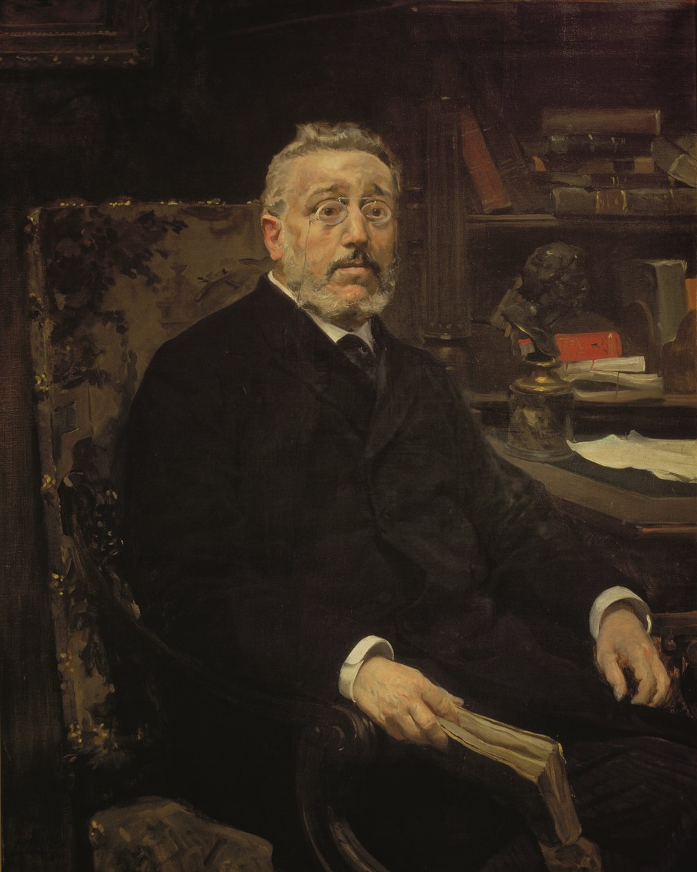 Portræt af Cristino Martos, spansk politiker af Joaquin Sorolla y Bastida