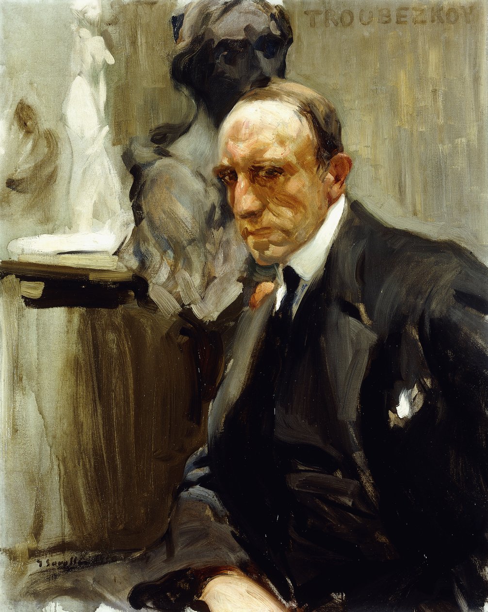 Portræt af Troubetzkoy, 1910 af Joaquín Sorolla