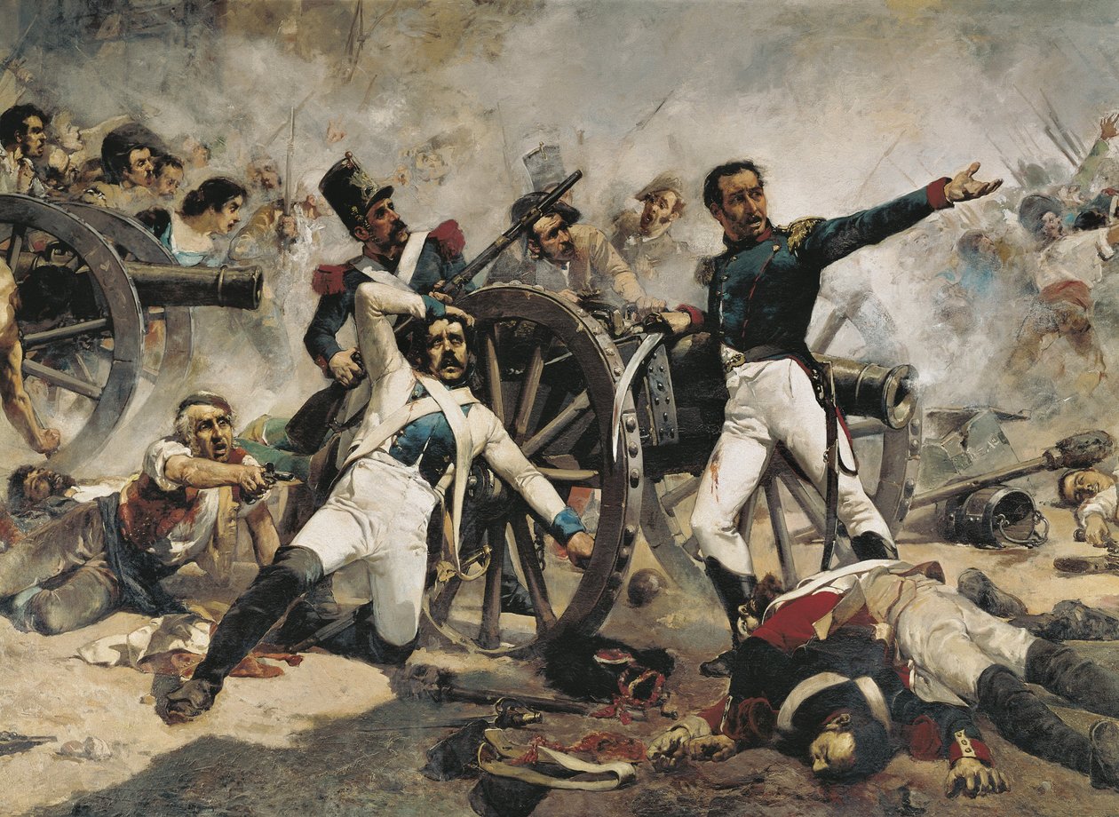 Den anden maj. 1884 (olie på lærred) af Joaquin Sorolla y Bastida