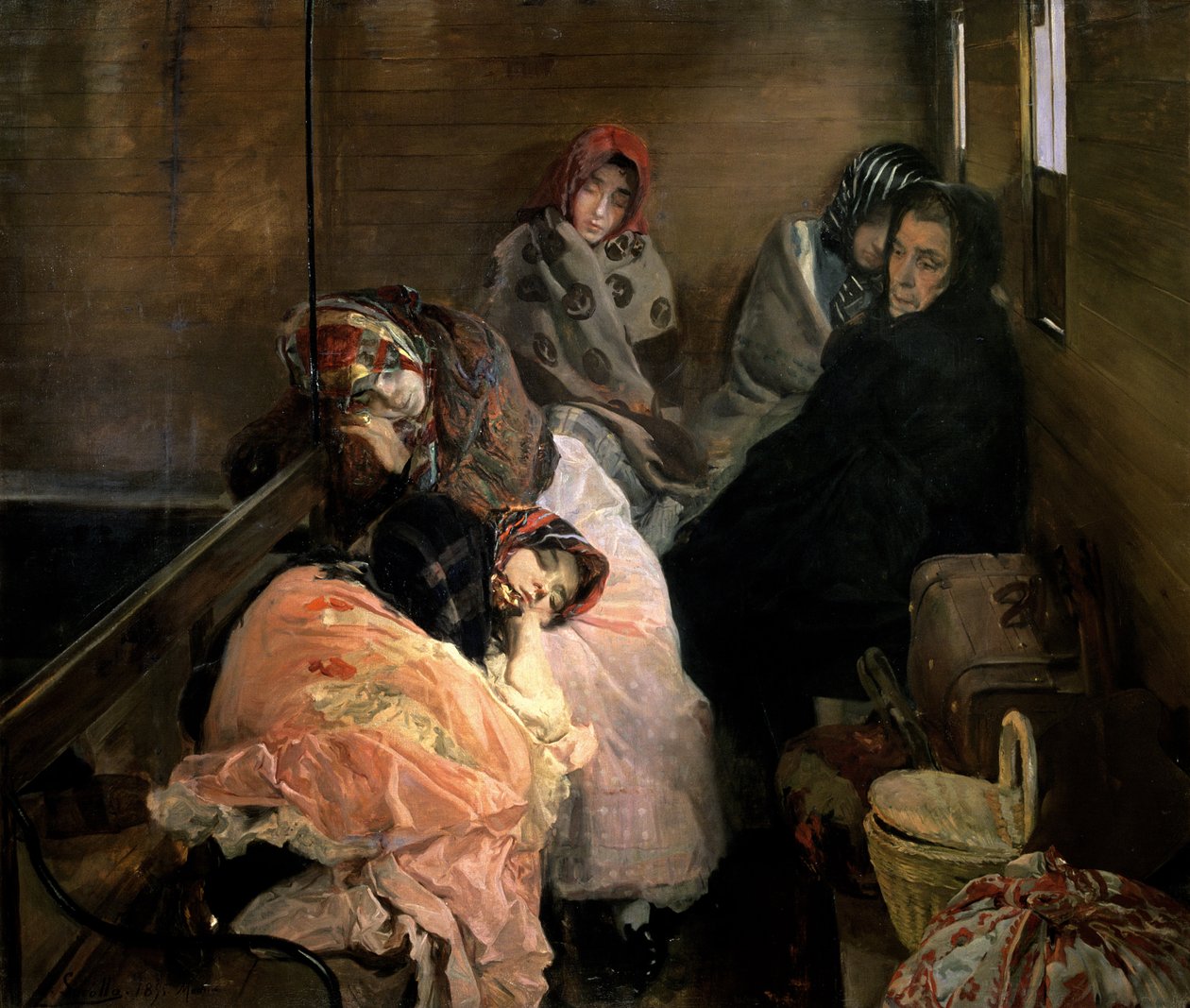 Den hvide slavehandel af Joaquin Sorolla y Bastida