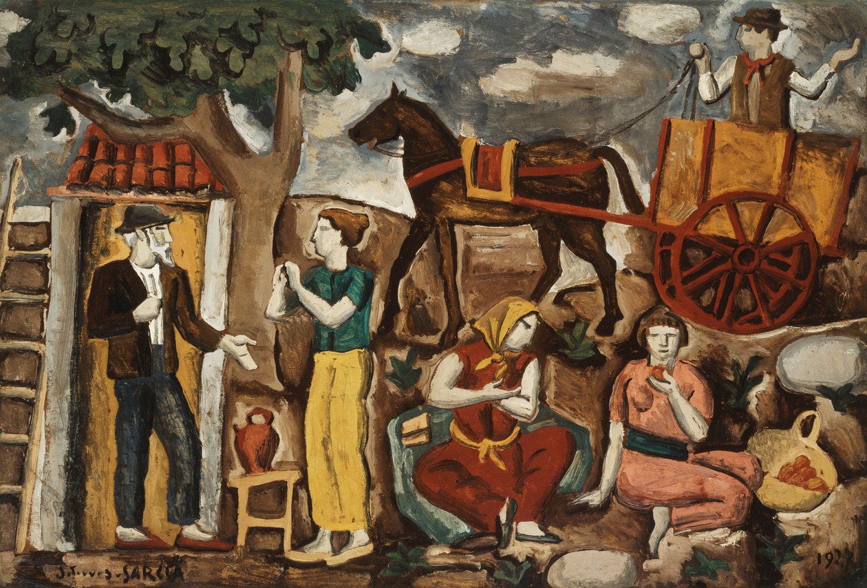 Bønder; Campesinos af Joaquin Torres Garcia