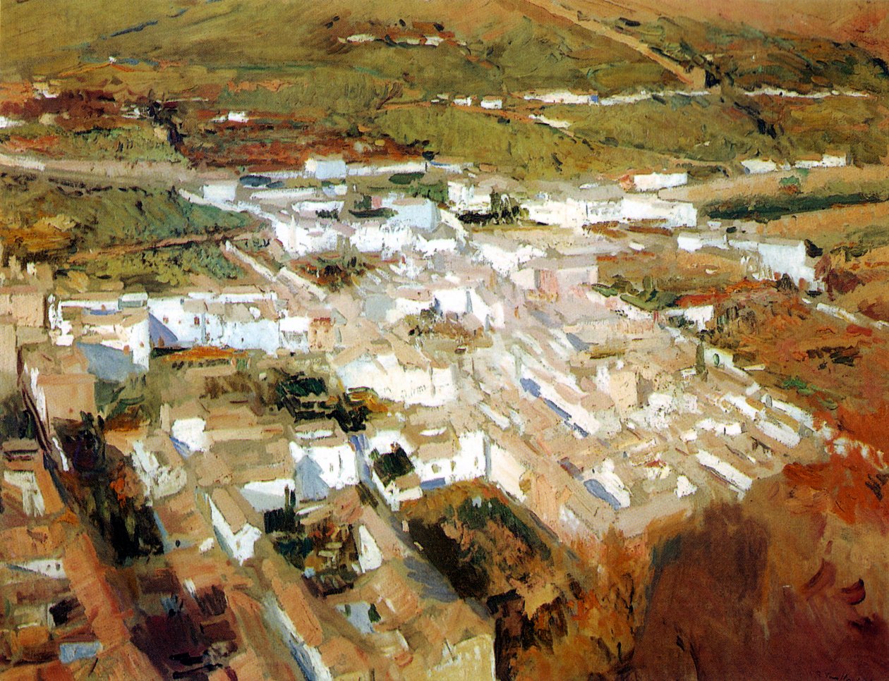 Albaicin af Joaquín Sorolla