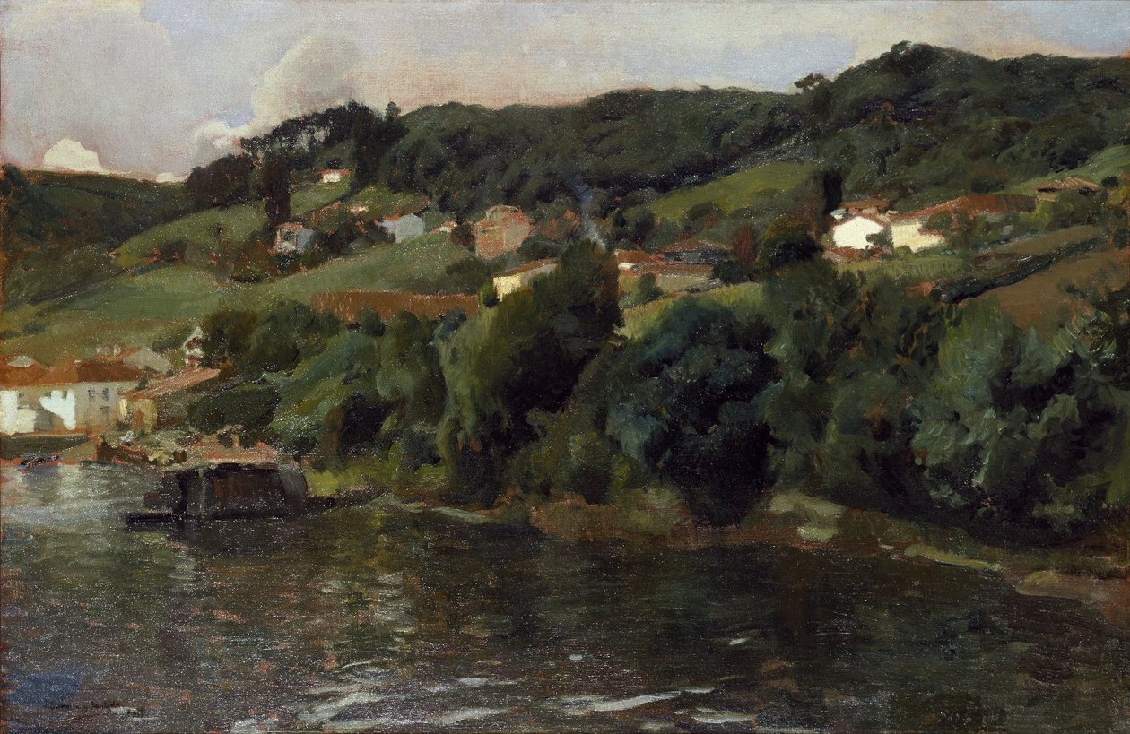 Asturisk landskab af Joaquín Sorolla