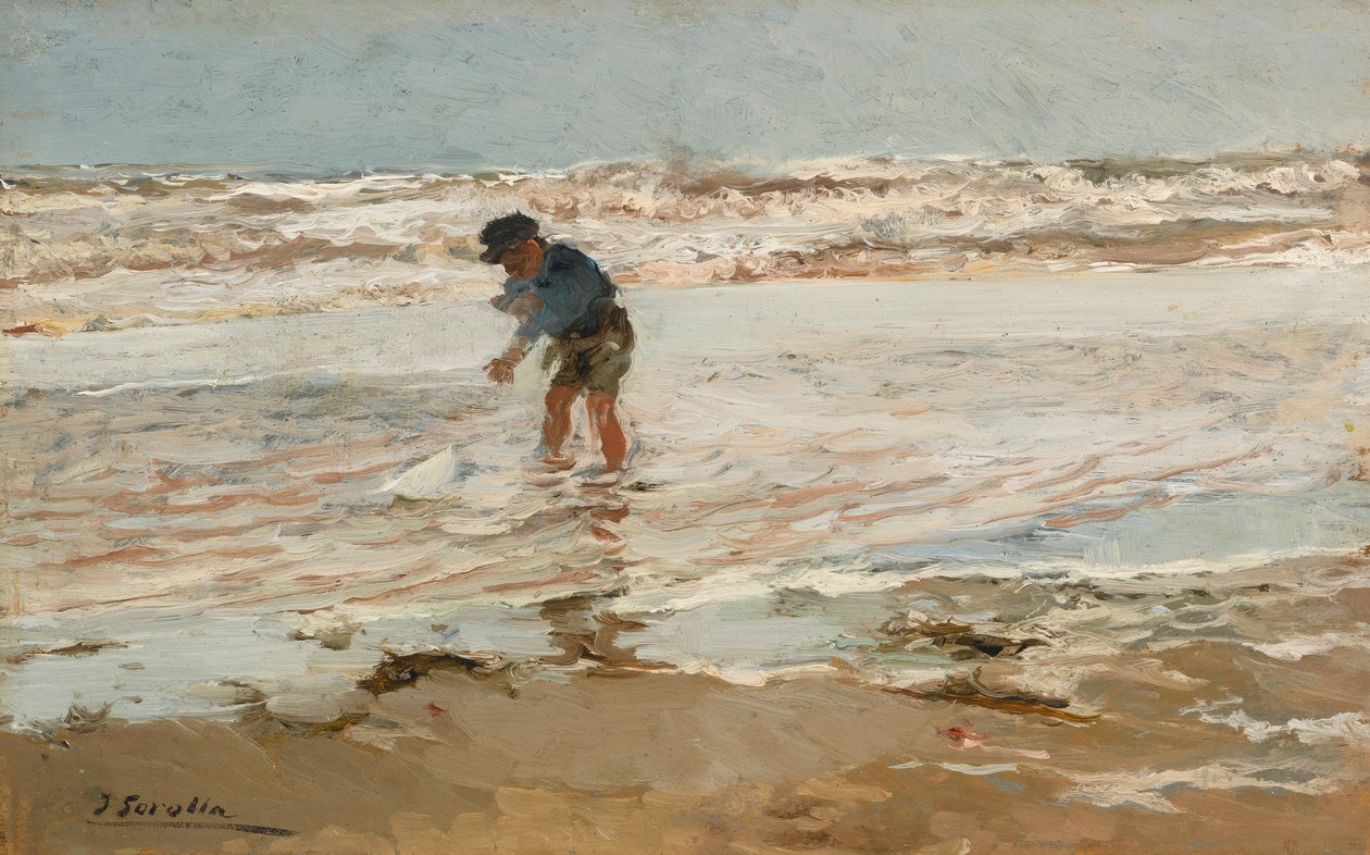 Drengen i den lille båd af Joaquín Sorolla