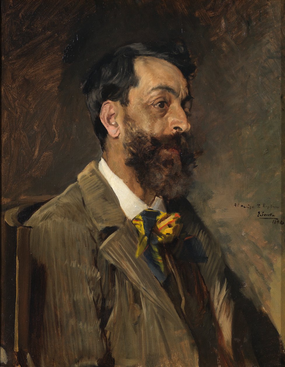 Maleren Juan Espina y Capo af Joaquín Sorolla