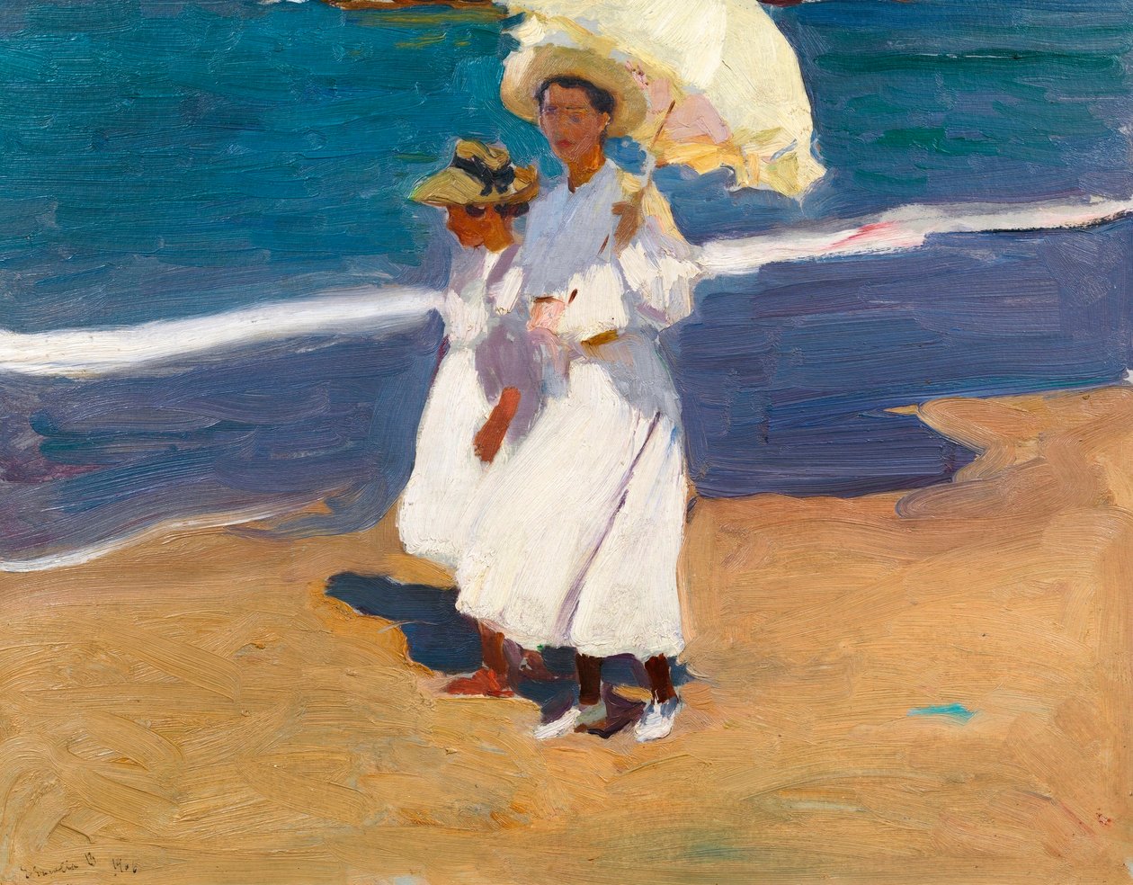 På stranden af Joaquín Sorolla
