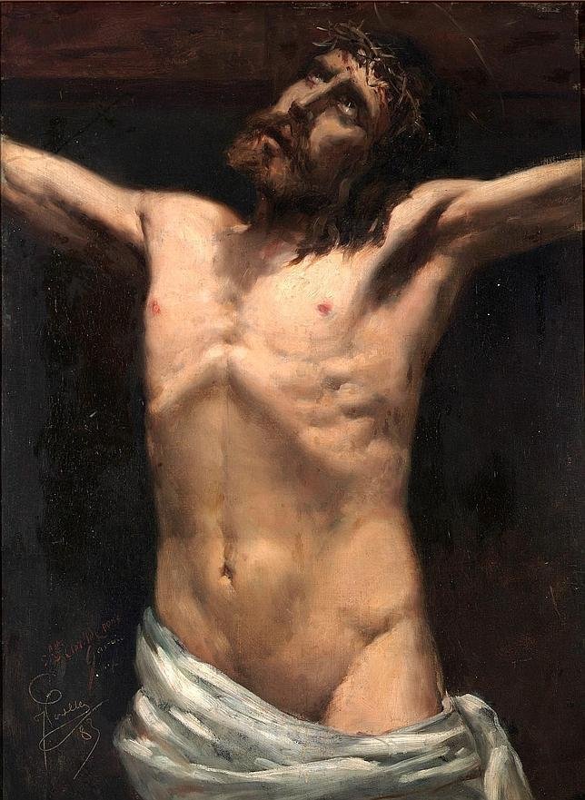 Studium af Kristus af Joaquín Sorolla