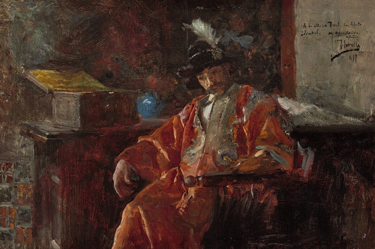 Figur af en købmand af Joaquín Sorolla