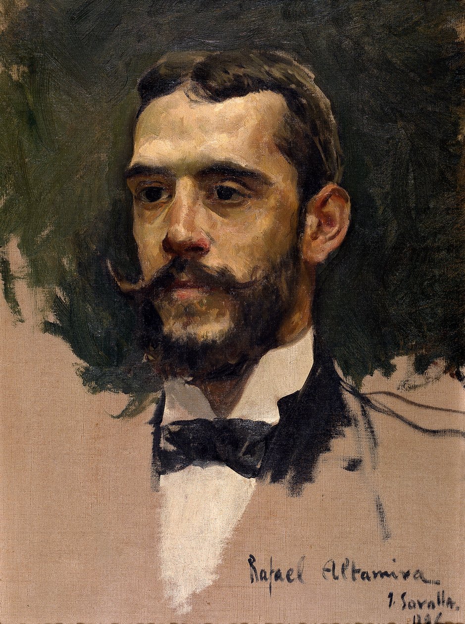 Rafael Altamira og Crevea af Joaquín Sorolla