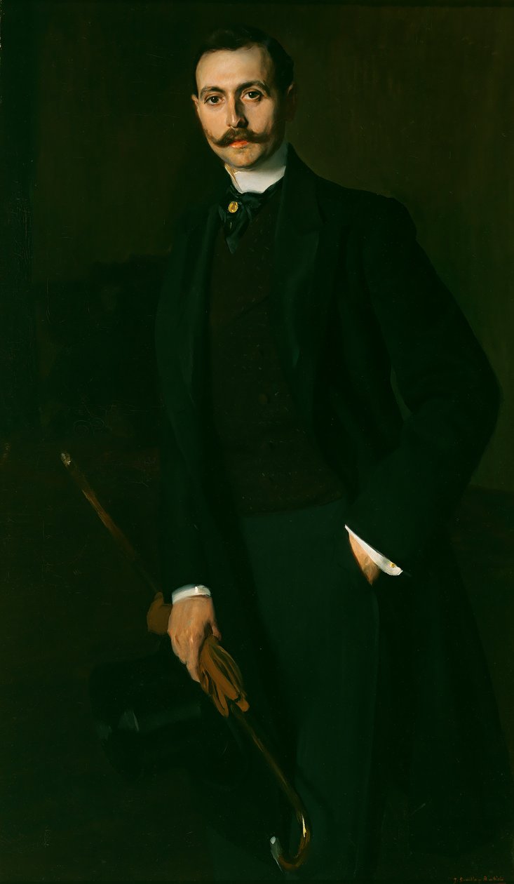Portræt af Aureliano de Beruete y Moret af Joaquín Sorolla