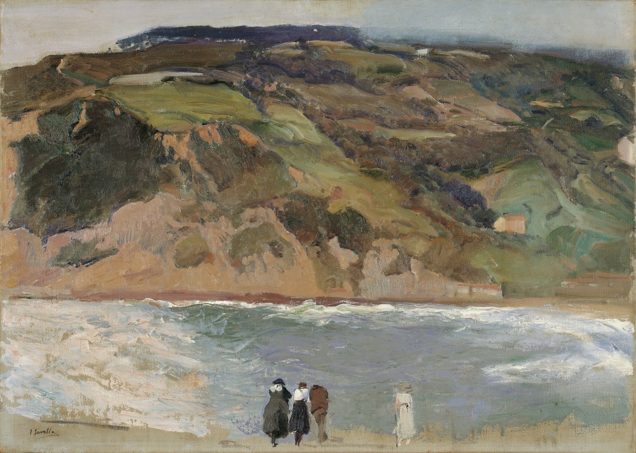San Sebastian bølgebryder af Joaquín Sorolla