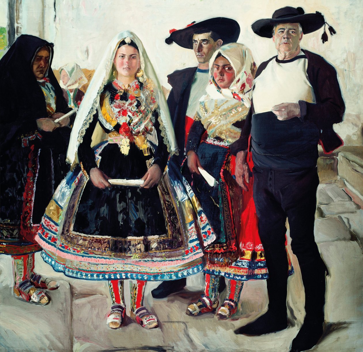 Typiske Lagarterans eller Lagarteran BrideShare af Joaquín Sorolla