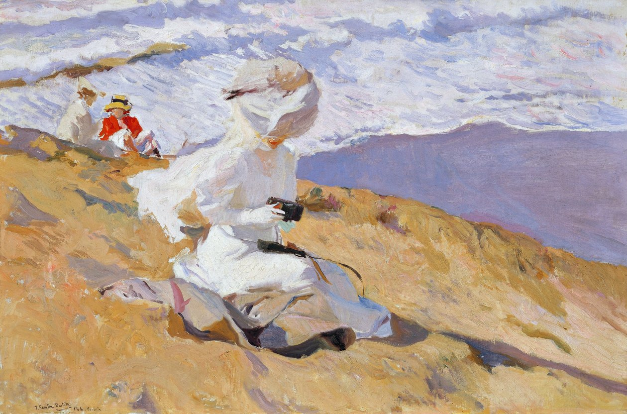 Fanger øjeblikket af Joaquín Sorolla