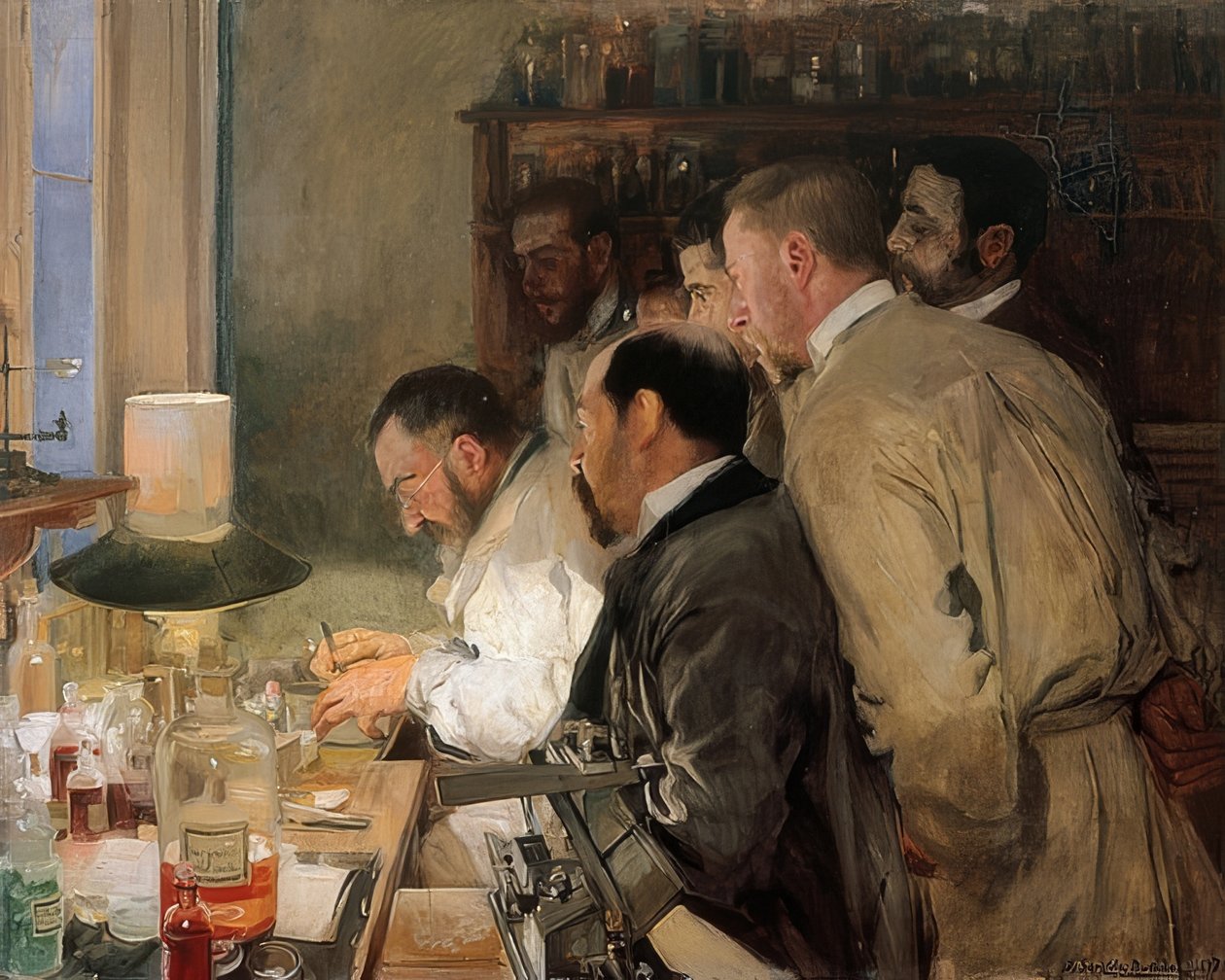 Forskning. 1897 af Joaquín Sorolla