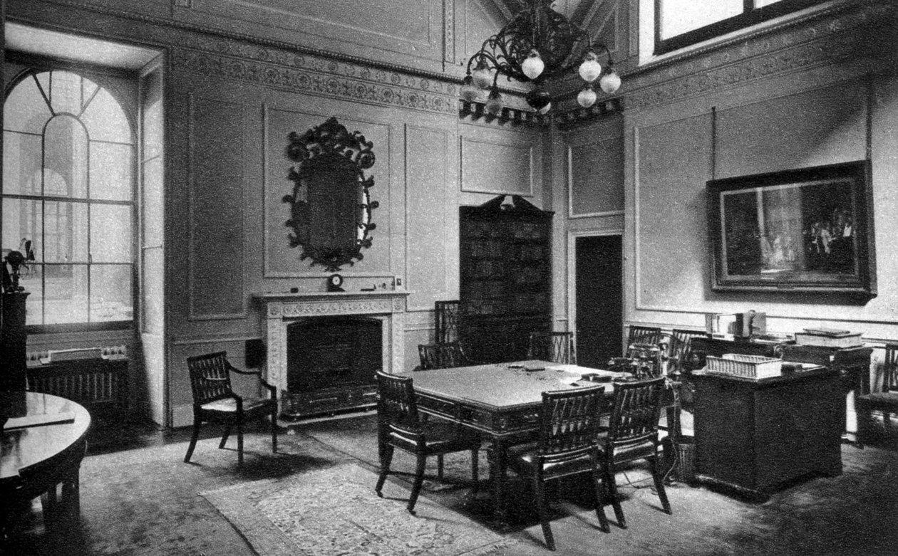 The Governors Room, Bank, London, 1926-1927. af Joel