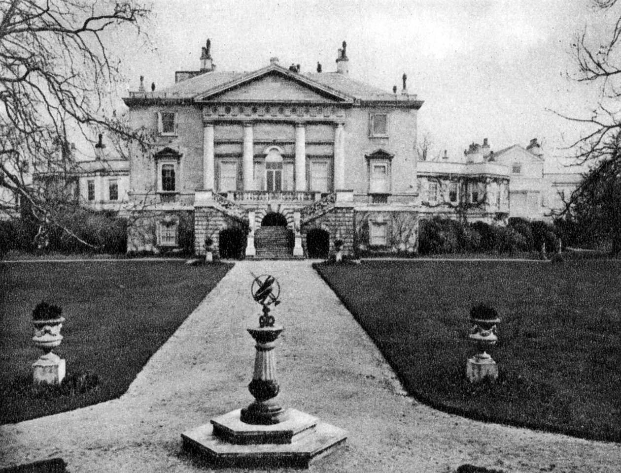The White Lodge i Richmond Park, London, 1926-1927. af Joel
