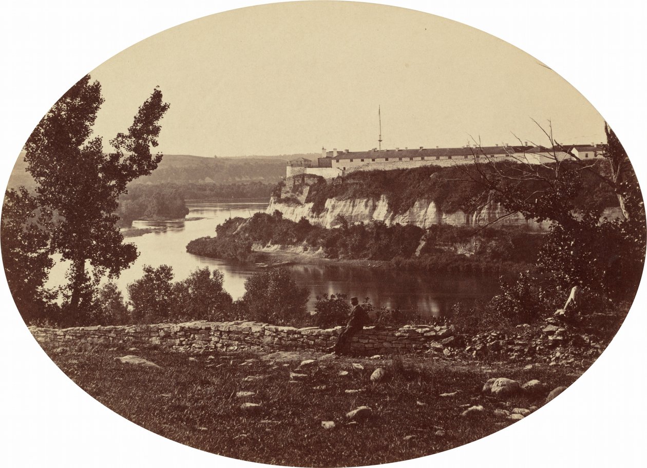 Fort Snelling, ca. 1865 (foto) af Joel Emmons Whitney
