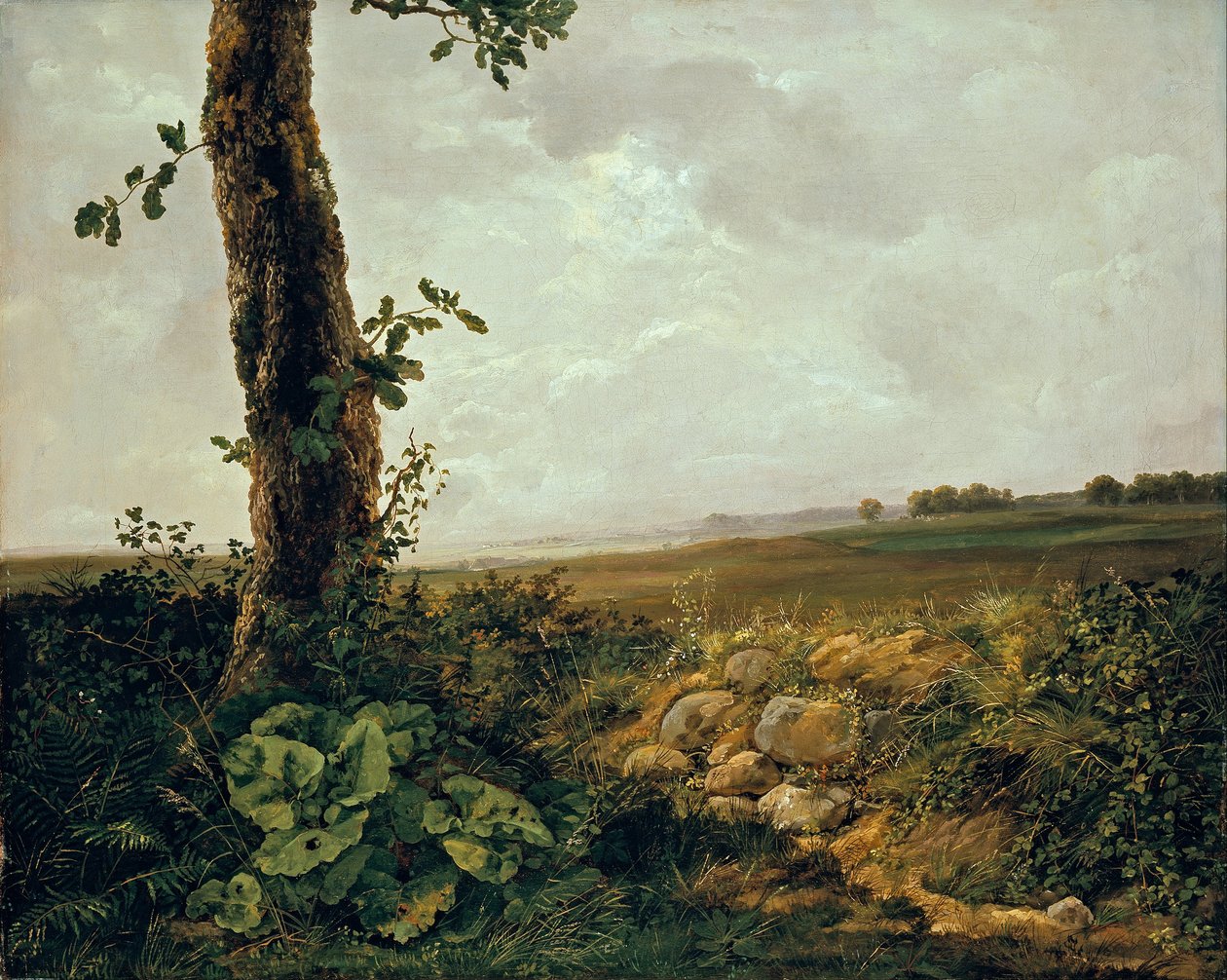 Udsigt nær Prestø af Johan Christian Dahl