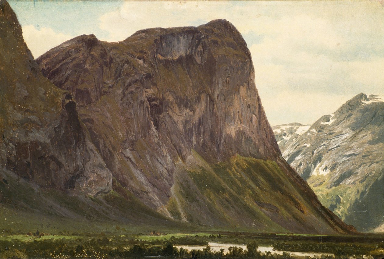 Fra Horgheim i Romsdal af Johan Fredrik Eckersberg
