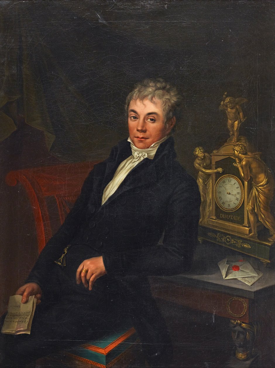 Portræt, der forestiller Gustaf Fredrik af Wirsén af Johan Gustaf Wäström