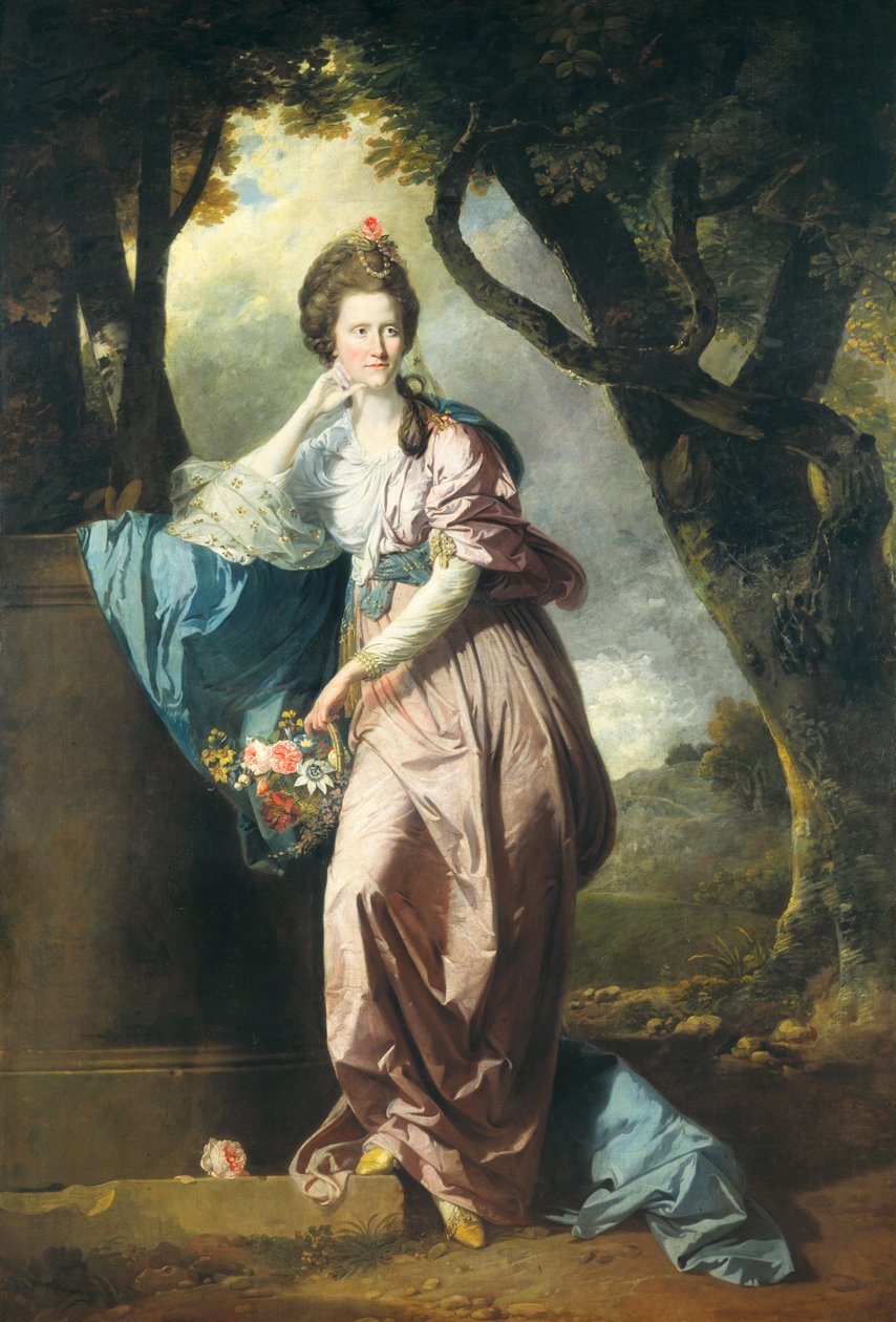 Fru Woodhull af Johan Joseph Zoffany